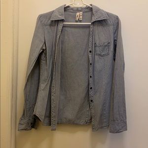 Button down chambray shirt
